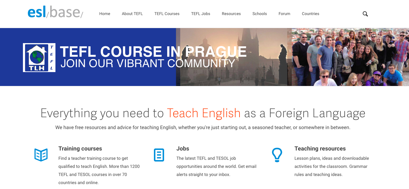 Here are the top 14 best websites for English teaching jobs abroad Teach Away